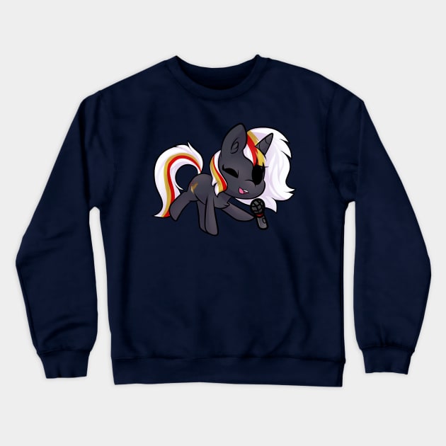 Fallout Equestria Velvet Remedy Crewneck Sweatshirt by Baja Gryphon